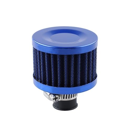 ZHAUPMCB Luftfilter Universal Interface Auto Luftfilter Kleine 12mm Für Motorrad Turbo Racing Cold Air Intake Filter Motorluftfilter(Blue) von ZHAUPMCB