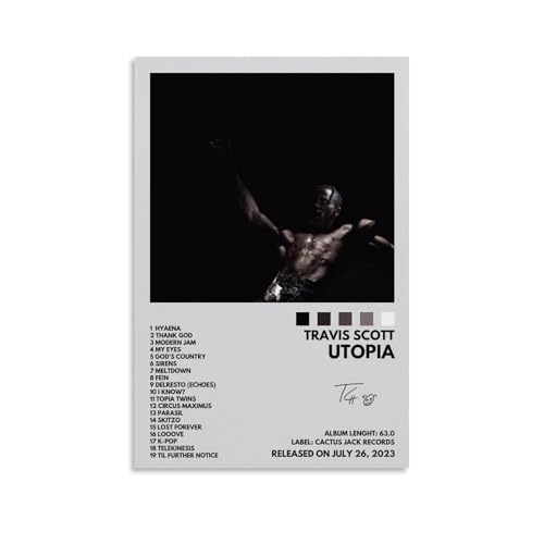 Travis Scott Utopia Wandgemälde, wasserfest und schmutzabweisend, dekoratives Gemälde, Wohnzimmer, Schlafzimmer, Büro, zum Aufhängen, freirahmen, hochauflösende Poster, kreative Heimdekoration Travis Scott Utopia Wandgemälde, wasserfest und schmutzabweisend, dekoratives Gemälde, Wohnzimmer, Schlafzimmer, Büro, zum Aufhängen, freirahmen, hochauflösende Poster, kreative Heimdekoration von ZHBBHZ