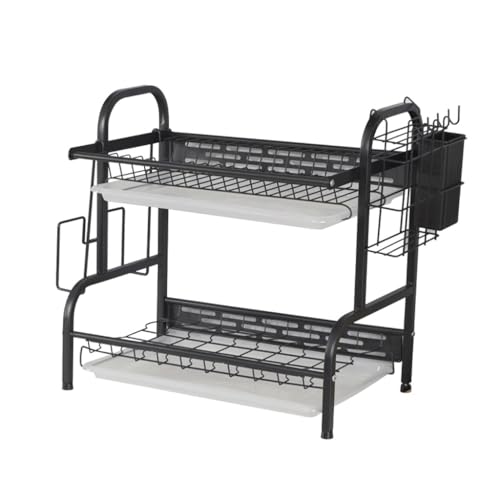 ZHCHAO Abtropfgestell für Küchenschüsseln, Aufbewahrung von Geschirr, Aufbewahrung von Haushaltsgeschirr, Abtropfgestell für Geschirr von ZHCHAO