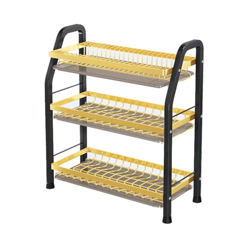 ZHCHAO Abtropfgestell für Küchenschüsseln, Aufbewahrung von Geschirr, Aufbewahrung von Haushaltsgeschirr, Abtropfgestell für Geschirr von ZHCHAO