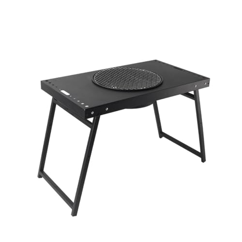 ZHCHAO Barbecue Grill Tee Kochherd Barbecue Herd Holzkohleofen Kombi-Grillkocher von ZHCHAO