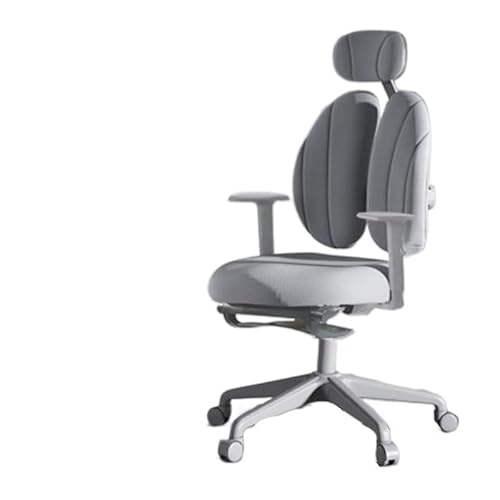 ZHCHAO Bürostuhl, Taillenstütze für den Rücken, Computerstuhl, einfache Möbel, kann liegen und drehen von ZHCHAO