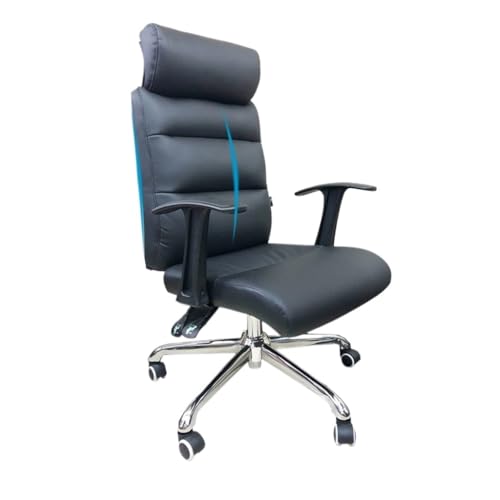 ZHCHAO Computerstuhl mit Rückenlehne, für Zuhause, Lernstuhl, klappbar, drehbar, bequemer Stuhl von ZHCHAO