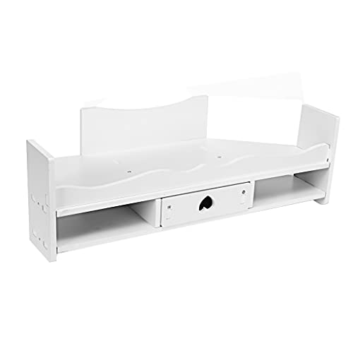 ZHCHAO Desktop-PC, PVC, Halterung für zu Hause, Laptop, Monitor, multifunktional, Halterung für PC, Bildschirm, Bürobedarf, Organizer von ZHCHAO