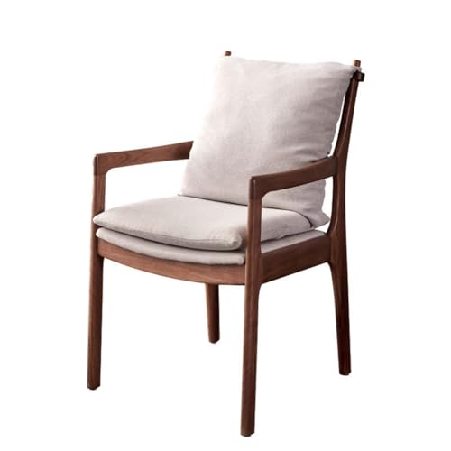 ZHCHAO Esszimmerstuhl aus Massivholz, Rückensessel, Bürostuhl aus Holz von ZHCHAO