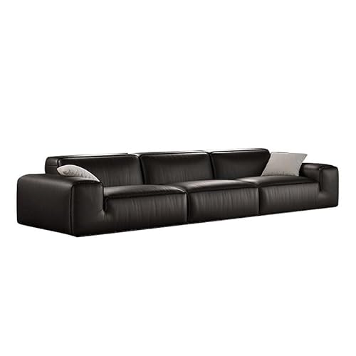 ZHCHAO Italienisches minimalistisches Sofa, Villa mit gerader Reihe, Tofu-Block, großes flaches Sofa für Wohnzimmer ZHCHAO Italienisches minimalistisches Sofa, Villa mit gerader Reihe, Tofu-Block, großes flaches Sofa für Wohnzimmer von ZHCHAO