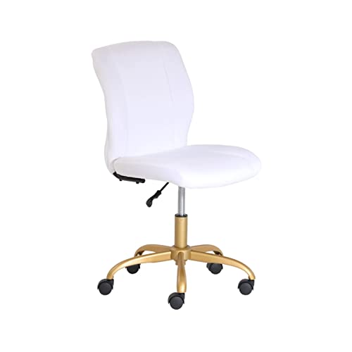 ZHCHAO Konferenzstuhl Bürostuhl aus Leder, mehrere Oberflächen aus Samt von ZHCHAO