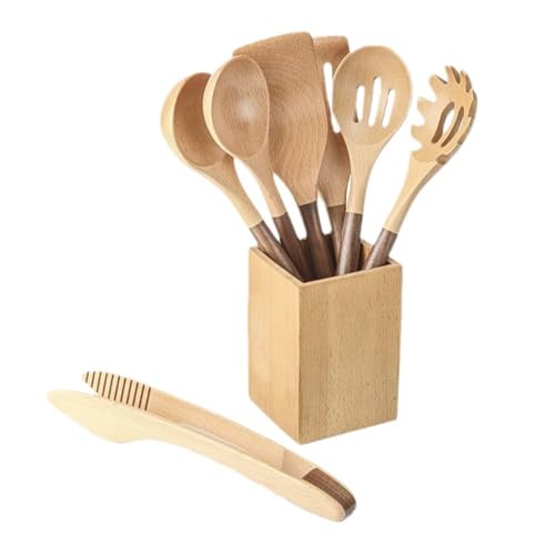 ZHCHAO Küchenutensilien-Set, für antihaftbeschichtete Pfanne, Küchenwerkzeug, Schöpfkelle und Wok-Spatel ZHCHAO Küchenutensilien-Set, für antihaftbeschichtete Pfanne, Küchenwerkzeug, Schöpfkelle und Wok-Spatel von ZHCHAO