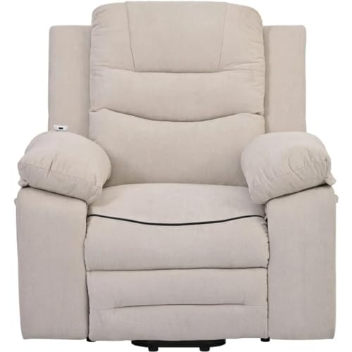 ZHCHAO Massage-Rechteck, Beige, Power Lift Chair für Elderly mit einstellbarer Massage und Heizfunktion, Recliner Fleisch ZHCHAO Massage-Rechteck, Beige, Power Lift Chair für Elderly mit einstellbarer Massage und Heizfunktion, Recliner Fleisch von ZHCHAO