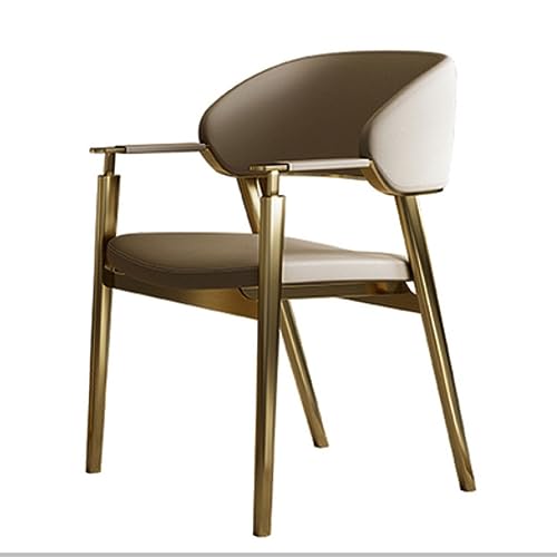ZHCHAO Metallstühle Esszimmer Bequeme Armlehnen Relaxsessel Erwachsene Möbel ZHCHAO Metallstühle Esszimmer Bequeme Armlehnen Relaxsessel Erwachsene Möbel von ZHCHAO
