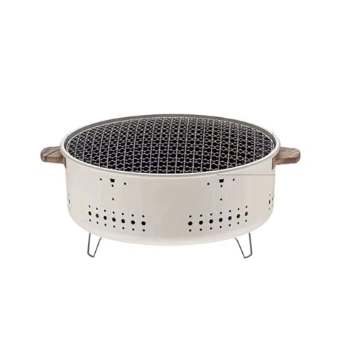 ZHCHAO Outdoor Picknick Hof Grillofen Tragbar Faltbarer Grillrost Edelstahl von ZHCHAO