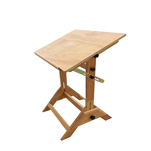 ZHCHAO Schreibtisch, Maltisch, Schreibtisch, mit verstellbarem Winkel, Kunst, Studenten, Staffelei, Malständer von ZHCHAO