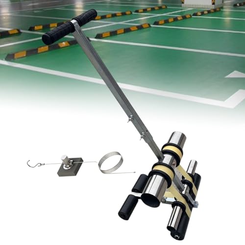 ZHDANB Klebebandmaschine Markierungsmaschine für Spielfeldlinien Einstellbare Breite Mit Kreismarkierungsset Für Einfahrten Asphalt oder Beton Basketballplätze Black ZHDANB Klebebandmaschine Markierungsmaschine für Spielfeldlinien Einstellbare Breite Mit Kreismarkierungsset Für Einfahrten Asphalt oder Beton Basketballplätze Black von ZHDANB