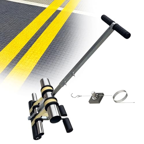 ZHDANB Klebebandmaschine Mit Kreismarkierungsset Einstellbare Breite Markierungsmaschine für Spielfeldlinien Für Einfahrten Asphalt oder Beton Basketballplätze Black ZHDANB Klebebandmaschine Mit Kreismarkierungsset Einstellbare Breite Markierungsmaschine für Spielfeldlinien Für Einfahrten Asphalt oder Beton Basketballplätze Black von ZHDANB