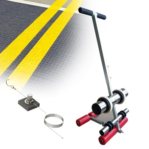 ZHDANB Klebebandmaschine Mit Kreismarkierungsset Einstellbare Breite Markierungsmaschine für Spielfeldlinien Für Einfahrten Asphalt oder Beton Basketballplätze Red ZHDANB Klebebandmaschine Mit Kreismarkierungsset Einstellbare Breite Markierungsmaschine für Spielfeldlinien Für Einfahrten Asphalt oder Beton Basketballplätze Red von ZHDANB