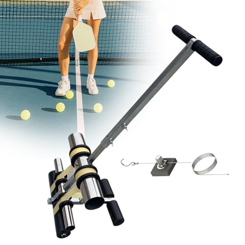 ZHDANB Klebebandmaschine Mit Kreismarkierungsset Markierungsmaschine für Spielfeldlinien Einstellbare Breite Für Einfahrten Asphalt oder Beton Basketballplätze Black von ZHDANB