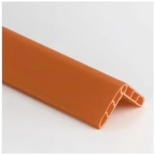 Kantenschutz für Wand-Eckenschutz, Selbstklebender Eckenschutz für Fensterbank-Türrahmen, Gummiwinkel für Kinder, zum Schutz von Möbeln, 30 mm breit (Farbe: Orange, Größe: 100 cm/39 Zoll) von ZHDBD