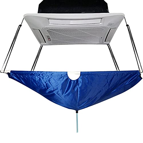 Klimaanlagenabdeckung von Klimaanlagen-Reinigungsabdeckung, Wasserfest, Nylon, Blau von ZHDBD
