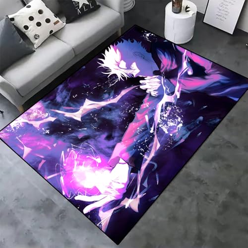 ZHDDTFC Anime-Teppich für Schlafzimmer, große Größen, verdickt, rutschfest, Anime-Teppich, Fußmatten für Wohnzimmer, Spielzimmer, 101,6 x 160 cm ZHDDTFC Anime-Teppich für Schlafzimmer, große Größen, verdickt, rutschfest, Anime-Teppich, Fußmatten für Wohnzimmer, Spielzimmer, 101,6 x 160 cm von ZHDDTFC