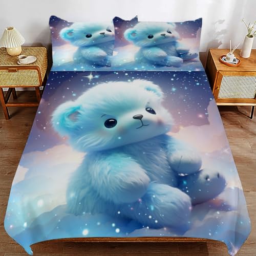 ZHDEDSP 3D Bettwäsche Set mit Tiermotiv, Mikrofaser, für Einzelbett 155x220 cm, Kissenbezug 80x80 cm ZHDEDSP 3D Bettwäsche Set mit Tiermotiv, Mikrofaser, für Einzelbett 155x220 cm, Kissenbezug 80x80 cm von ZHDEDSP