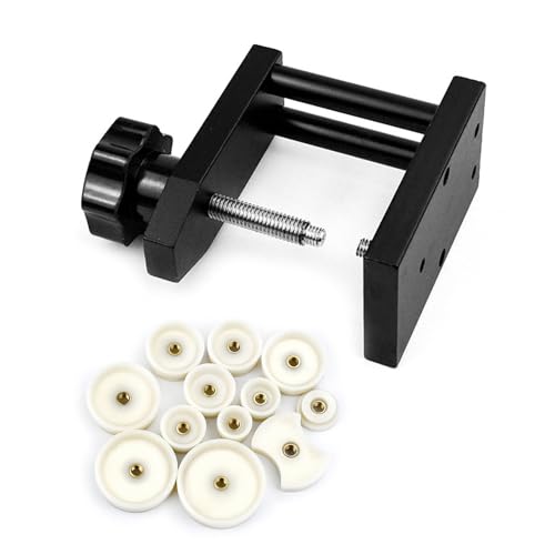 Uhren-Rückabdeckungs-Pressmaschine mit 12 Kappen, kompaktes und vielseitiges Werkzeug für Uhrenreparatur, Uhrenrückgehäuse-Presse von ZHENBYR