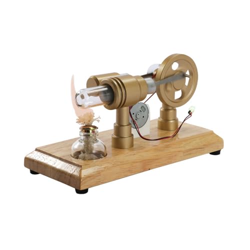 ZHENBYR Stirlingmotor Modell Physik Wissenschaftslabor Lehrmittel Stromgeneratoren Dämpfe Wärme Bildungsmodell Spielzeug Wissenschafts Requisiten Für Klassenzimmer Kinder von ZHENBYR