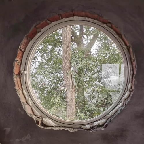 ZHENCHAO 40 50 60 70 80 90 100 cm Durchmesser, kreisförmiges Drehfenster – flächenbündig montiertes rundes Schuppenfenster mit gehärtetem Glas – 360° drehbare Ersatzkellerfenster für Schupp ZHENCHAO 40 50 60 70 80 90 100 cm Durchmesser, kreisförmiges Drehfenster – flächenbündig montiertes rundes Schuppenfenster mit gehärtetem Glas – 360° drehbare Ersatzkellerfenster für Schupp von ZHENCHAO