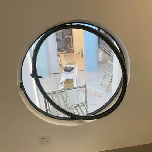 ZHENCHAO 40 50 60 70 80 90 100 cm Durchmesser, kreisförmiges Drehfenster – flächenbündig montiertes rundes Schuppenfenster mit gehärtetem Glas – 360° drehbare Ersatzkellerfenster für Schupp ZHENCHAO 40 50 60 70 80 90 100 cm Durchmesser, kreisförmiges Drehfenster – flächenbündig montiertes rundes Schuppenfenster mit gehärtetem Glas – 360° drehbare Ersatzkellerfenster für Schupp von ZHENCHAO