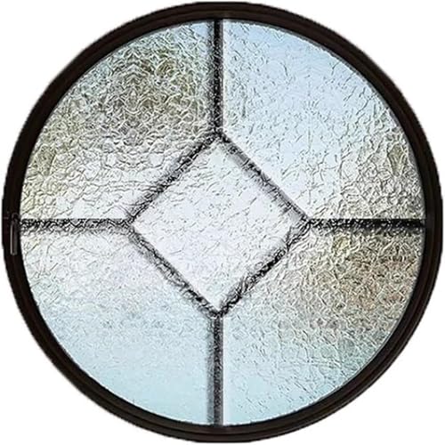 ZHENCHAO Anpassbares rundes Drehfenster, helle, um 360° drehbare Lüftungsfenster für Moderne Innenräume, flächenbündige Schuppenfenster aus gehärtetem Glas für Gewerbe und Haushalt (durchsc ZHENCHAO Anpassbares rundes Drehfenster, helle, um 360° drehbare Lüftungsfenster für Moderne Innenräume, flächenbündige Schuppenfenster aus gehärtetem Glas für Gewerbe und Haushalt (durchsc von ZHENCHAO