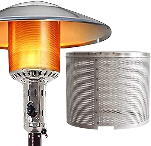 ZHENGRUI Terrassenheizer Brenner brennende Netzabdeckung, Outdoor Erdgas Edelstahl Sicherheitsnetzabdeckung Ersatzteile Zubehör,Silver(0.75ft) von HOLITU