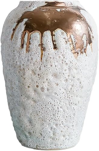 ZHENGYUSW Keramikvase für den Schreibtisch, Wohnzimmer, Ornamente, Arbeitsplatte, Retro, B 19 x H 30 cm ZHENGYUSW Keramikvase für den Schreibtisch, Wohnzimmer, Ornamente, Arbeitsplatte, Retro, B 19 x H 30 cm von ZHENGYUSW