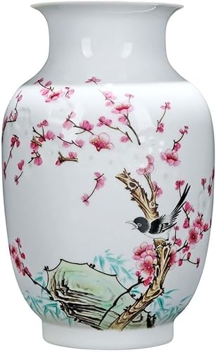 ZHENGYUSW Vase für Wohnzimmer, Arbeitsplatte, Keramik, Heimdekoration, getrocknete Blumen von ZHENGYUSW