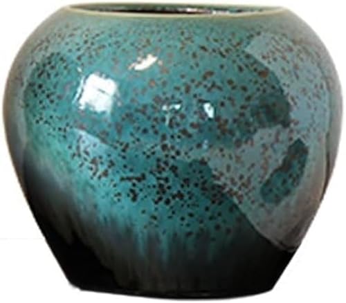 ZHENGYUSW Vase für Wohnzimmer Keramik Dekoration Retro glasiert Design Haushalt (B) von ZHENGYUSW