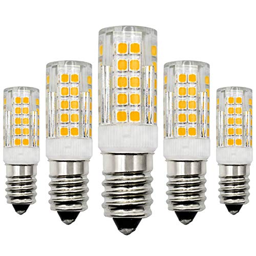 ZHENMING LED Lampe E14 12V 4W Warmweiß 3000K Birne Ersatz 40W Halogen Niedrige Spannung Nicht Dimmbar Kerze LED Energiesparlampe - 5 Pack [MEHRWEG] von ZHENMING