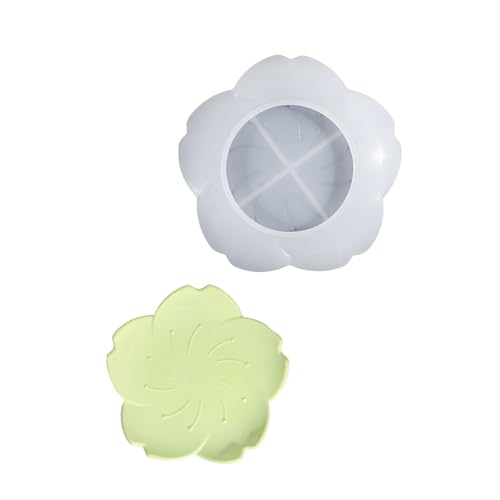 Einfach Zu Bedienender Blumenplattenform Für Anfänger Und Handwerksliebhaber Schmuckstapfenschale Herstellung Schimmel Home Dekoration Anfänger Freundliche Form von ZHENNB