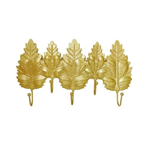 Nordic Iron Golden Blatthaken Kleiderbügel Wandmontierte Hochleistungsschlüsselhalter Rostfeste Badezimmer Küche Dekoration Ziereisen Wandhaken Haken Nordic Iron Golden Blatthaken Kleiderbügel Wandmontierte Hochleistungsschlüsselhalter Rostfeste Badezimmer Küche Dekoration Ziereisen Wandhaken Haken von ZHENNB