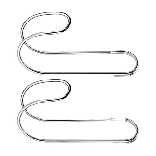 ZHENNB 2pcs Rostsichere 304 Edelstahlschlauchhalterhalter Ausrüstung Ausrüstungsbügel Flexible Wasserpfeife Organisatoren Für Hausgarten Wetterfest Edelstahlschlauchhaken Haken von ZHENNB