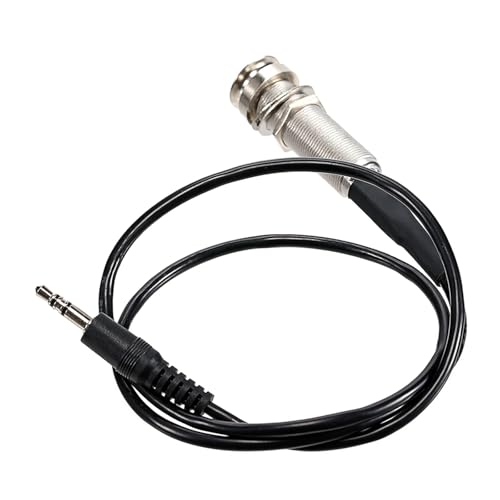 ZHENNB Guitar Piezo Adapterkabel 66cm Endpine Ausgangsbuchsen Stereoanschluss Schnellinstallation Akustische Pickup Ersatzkabel Gitarre Stromkabel von ZHENNB