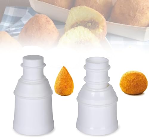 2 Stück 160g Arancini Maker Mould, Rice Ball Diy Mould, Multifunktionale Pressform für Reisbällchen, Fleischbällchen, Bento Tools 2 Stück 160g Arancini Maker Mould, Rice Ball Diy Mould, Multifunktionale Pressform für Reisbällchen, Fleischbällchen, Bento Tools von ZHENXITC