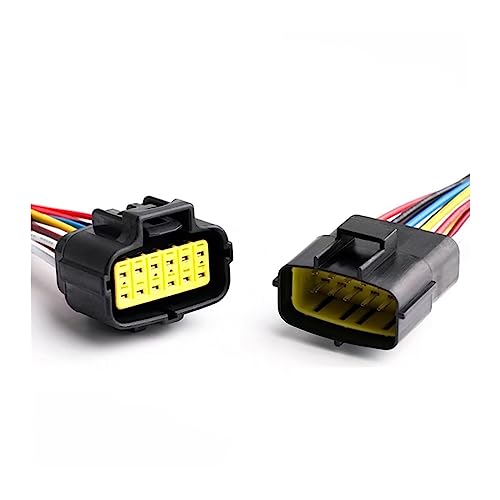 1 2 3 4 6 8 10 12 16Pin Auto Sealed Truck Socket Sensor Stecker Wasserdichter elektrischer Anschluss Kabelbaum mit Kabel(12P Wire Harness) von ZHFSWLKW