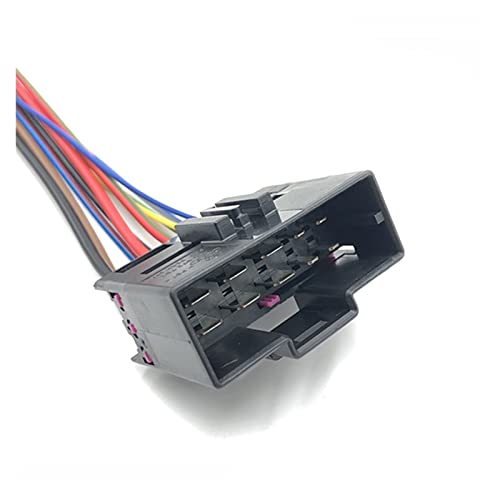 10Pin Auto Elektronischer Stecker Kabelbaum Sitzheizung Männlich Weiblich Steckdose Kompatibel mit 7L0972762 8E0972710 Mit Kabel(10P Male) von ZHFSWLKW