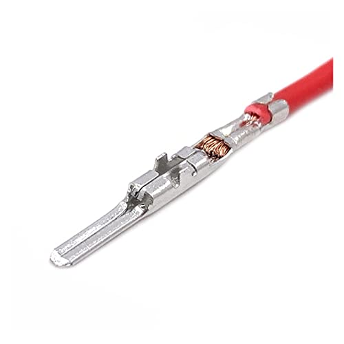 2,3 MM 8230-4282 Messing verzinnte Auto Crimpklemme Draht männliche lose Spleißstifte elektronischer Stecker mit Kabel DJ611-2.3 * 0.6A(10 Pcs) von ZHFSWLKW