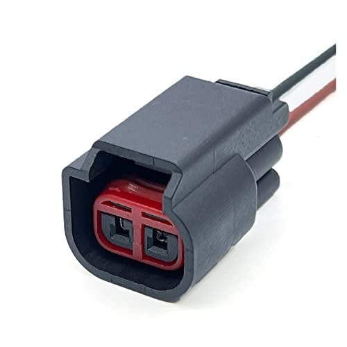 2 Pin Auto Armaturenbrett Mitteltöner Center Lautsprecher Zündspule Elektronischer Stecker Kabelbaum Stecker Kompatibel mit F~rd Fox Mondeo E4014(2P Female,5 Pcs) von ZHFSWLKW