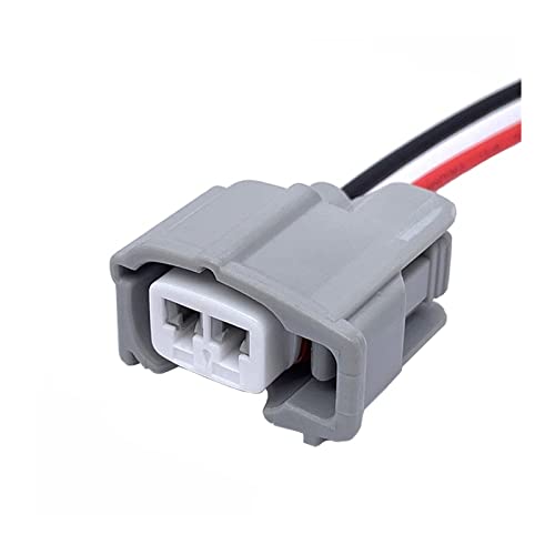 2 Pin Auto Sumitomo Fuel Injector Plug Female Male Electronic Connector Kabelbaum Kompatibel mit Toy~ta H~nda 6189-0611 90980-11875(2P Female,5 Pcs) von ZHFSWLKW