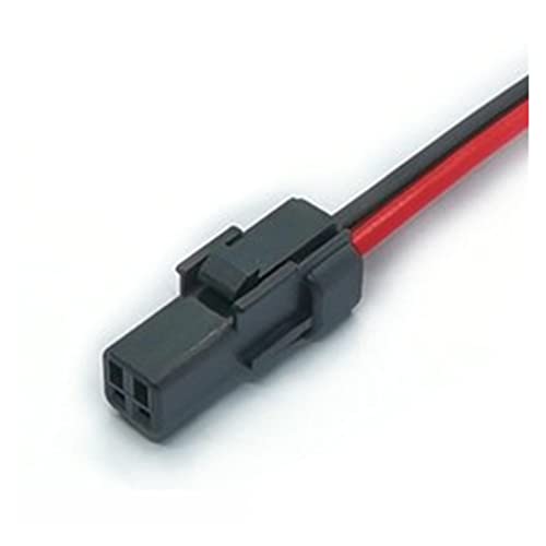2-poliger Auto-JST-Elektronikstecker 02R-JWPK-VKLE-S Auto 02T dunkel Spezialversion Stecker weiblich männlich wasserdichter Kabelbaum(2P Female,5 Sets) von ZHFSWLKW