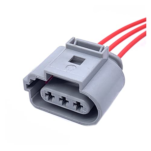 3-poliger 3,5-mm-Kurbelwellensensor-Stecker, Nebelscheinwerfer, wasserdichter elektronischer Stecker, Kabelbaum 1J0973723G 1J09737236(3P Female) von ZHFSWLKW