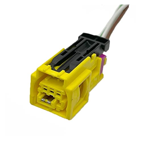 4H0 972 773 Automotive 3-poliger gelber Stecker Kabelsatz 4G0 972 783(3P Female,1 Set) von ZHFSWLKW
