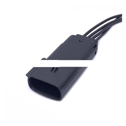 4Pin Auto Licht Lampe Elektronischer Stecker Kabelbaum Buchse Zündspule Stecker Kompatibel mit F~rd Che~rlet Buick 33481-0401 33471-0401(Male) von ZHFSWLKW