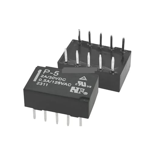 5 Relais P5 P-12 P-24 5V 12V 24V kompatibel G6H-2-5VDC 12VDC 24VDC Relais(P-12 (12VDC)) von ZHFSWLKW