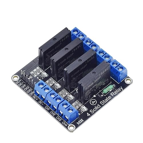 5V Relais 1 2 4 8 Kanal for SSR High Low Level Solid State Relais Modul 250V 2A Für(5V 4 way High) von ZHFSWLKW